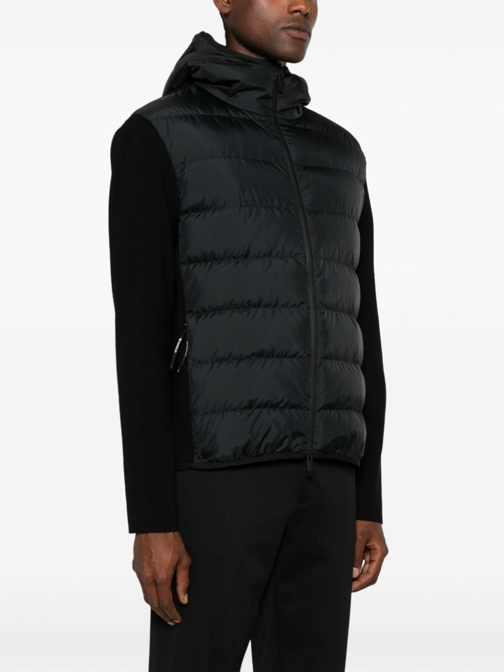 MONCLER Elegant Black Cardigan for Men