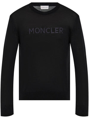 MONCLER Men's Virgin Wool Crew-Neck Sweater