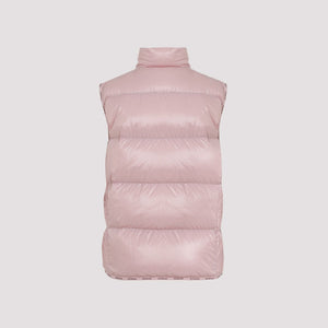 MONCLER Chic Pink Puffer Vest