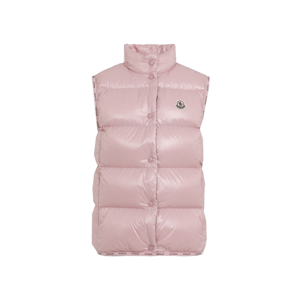 MONCLER Chic Pink Puffer Vest