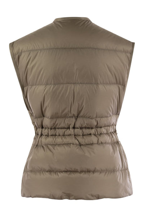 MONCLER Elegant Tailored Down Vest