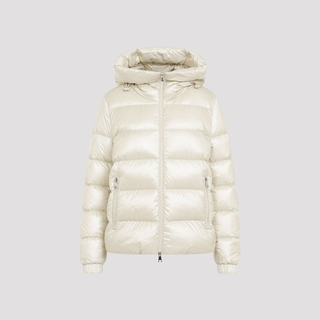 MONCLER Hooded Short Down Jacket - Women's Mini Style