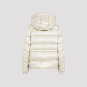 MONCLER Hooded Short Down Jacket - Women's Mini Style