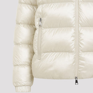 MONCLER Hooded Short Down Jacket - Women's Mini Style