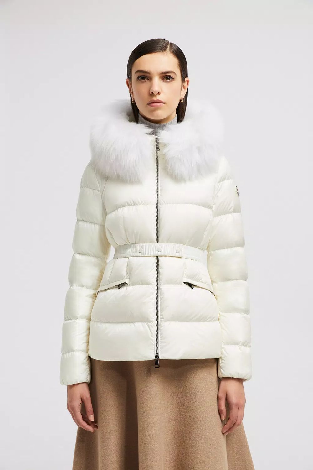 MONCLER Elegant Wool Blend Winter Jacket