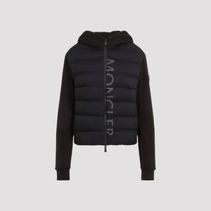 MONCLER Luxurious Black Polyamide Sweatshirt