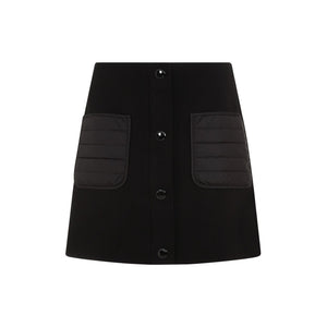 MONCLER Chic Viscose Blend Mini Skirt for Women