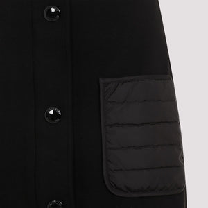 MONCLER Elegant Black Midi Skirt