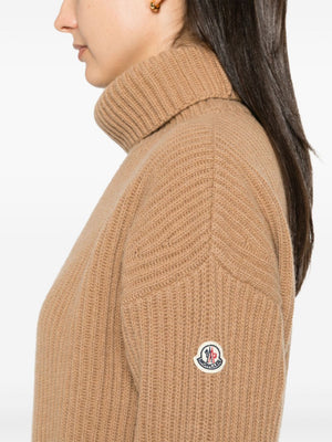 MONCLER High Neck Wool Sweater for Women