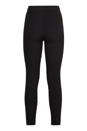 MONCLER High-Waist Knit Leggings for Women