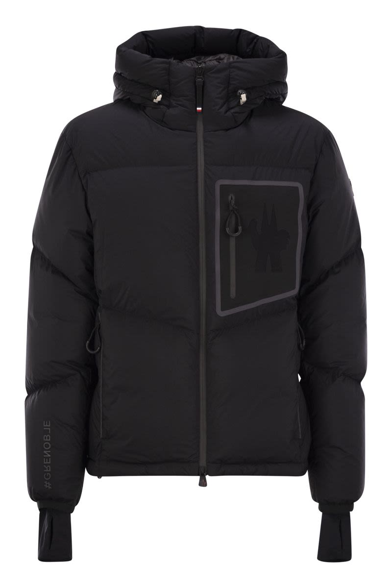 MONCLER GRENOBLE Men's Lightweight Short Down Jacket with Hood