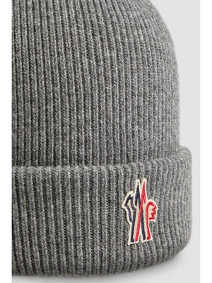 MONCLER Men's Classic Winter Hat - 100% Virgin Wool