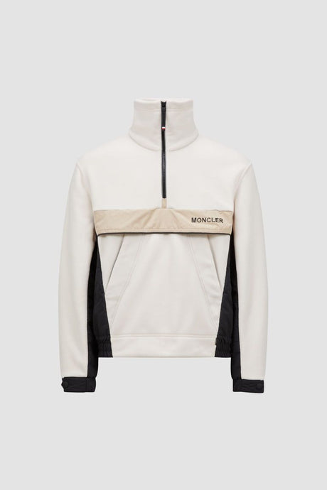 MONCLER Men's Mini Sweatshirt - Light Beige