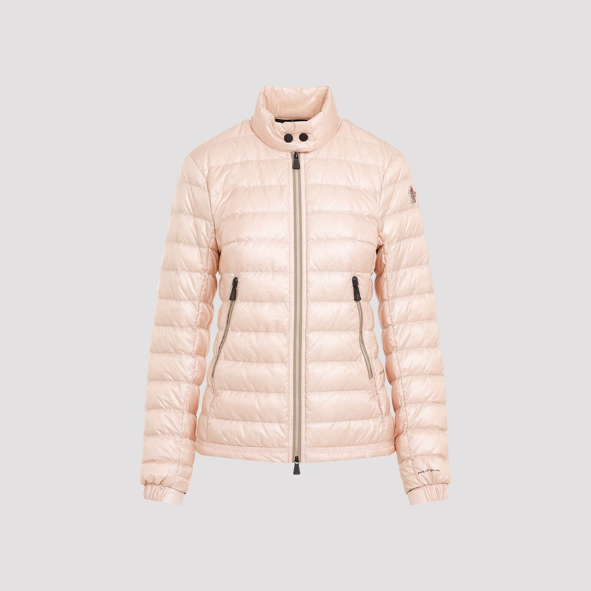 MONCLER GRENOBLE Luxury Nude Puffer Jacket