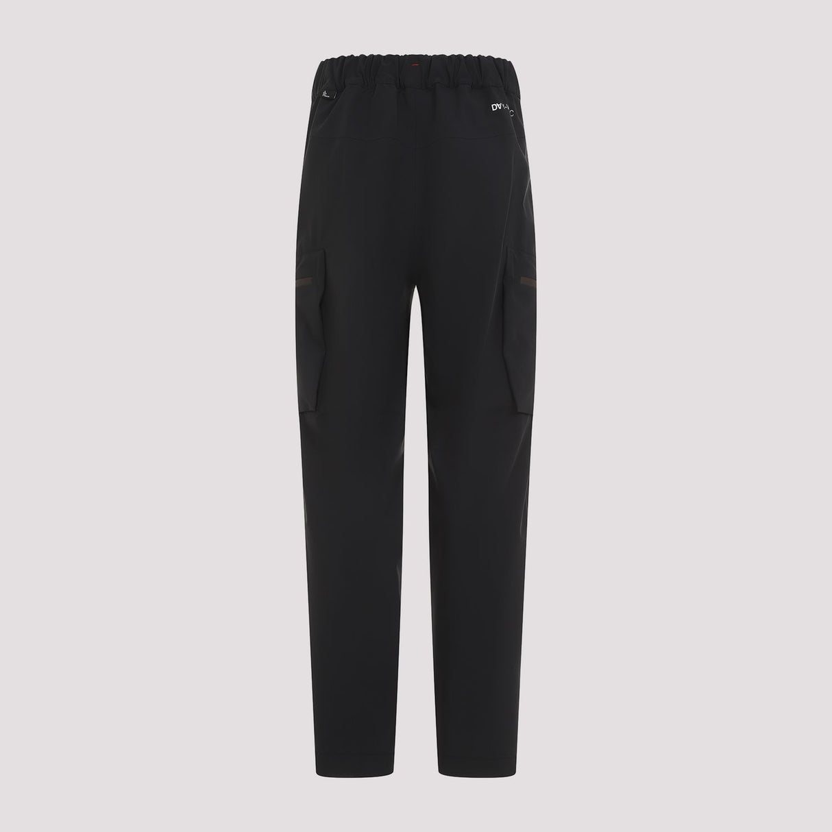 MONCLER GRENOBLE Elegant Stretch Polyamide Trousers in Black