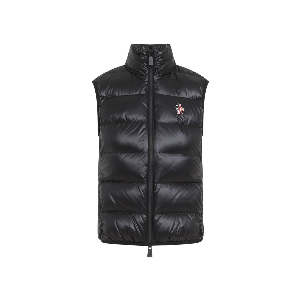 MONCLER GRENOBLE Chic Black Down-Blend Vest