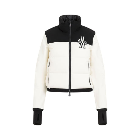 MONCLER GRENOBLE Feather Down Women's Zip-Up Cardigan