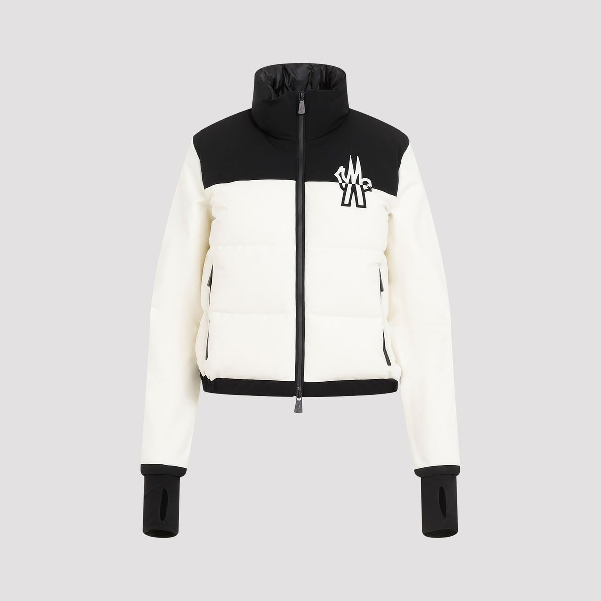 MONCLER GRENOBLE Feather Down Women's Zip-Up Cardigan