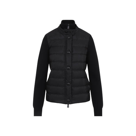 MONCLER GRENOBLE Padded Wool Cardigan for Women