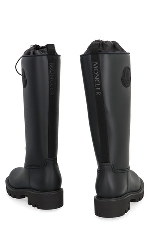 MONCLER Chic High Rain Boots with Logo