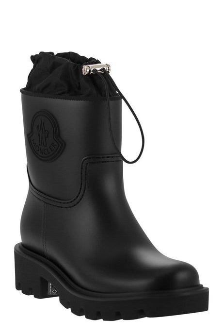 MONCLER Chic Mini Rain Ankle Boots - Waterproof & Stylish