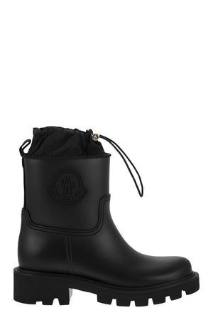 MONCLER Chic Mini Rain Ankle Boots - Waterproof & Stylish