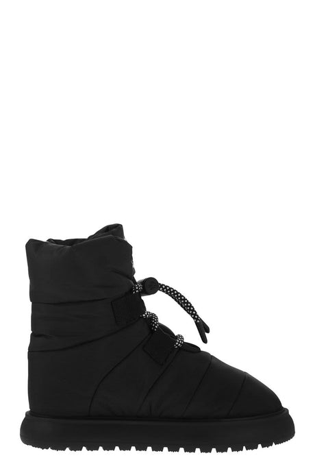 MONCLER Women's Waterproof Pull Ankle Boots - 14 CM Length