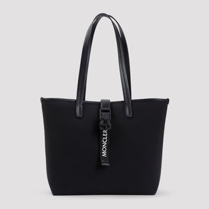 Túi Tote Nylon Cỡ Nhỏ Với Chi Tiết Da 33x28.5x15 cm