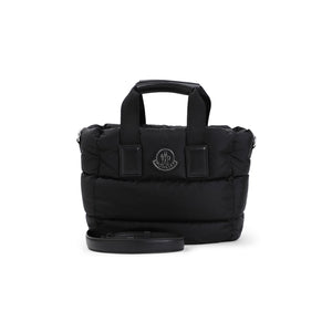 MONCLER Mini Padded Nylon Tote Handbag