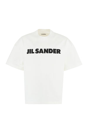 JIL SANDER Men's Logo Print Boxy T-Shirt in Mixed Colors