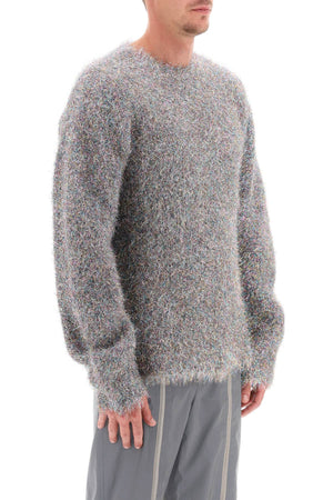 Multicolored Lurex and Mohair Men's Sweater for Fall/Winter 2023