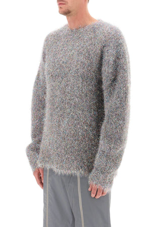 Multicolored Lurex and Mohair Men's Sweater for Fall/Winter 2023