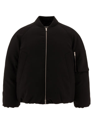 JIL SANDER Water-Repellent Bomber Jacket - Boxy Fit