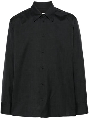 JIL SANDER Regular Fit Wool Shirt for Men