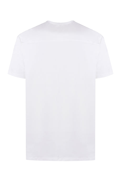 JIL SANDER Men's Ribbed Cotton Crew-Neck T-Shirt