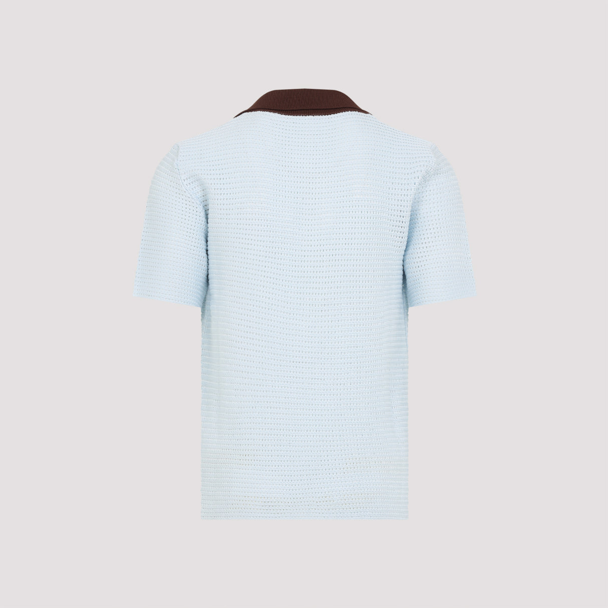 JIL SANDER Classic Short Sleeve Knit Polo for Men