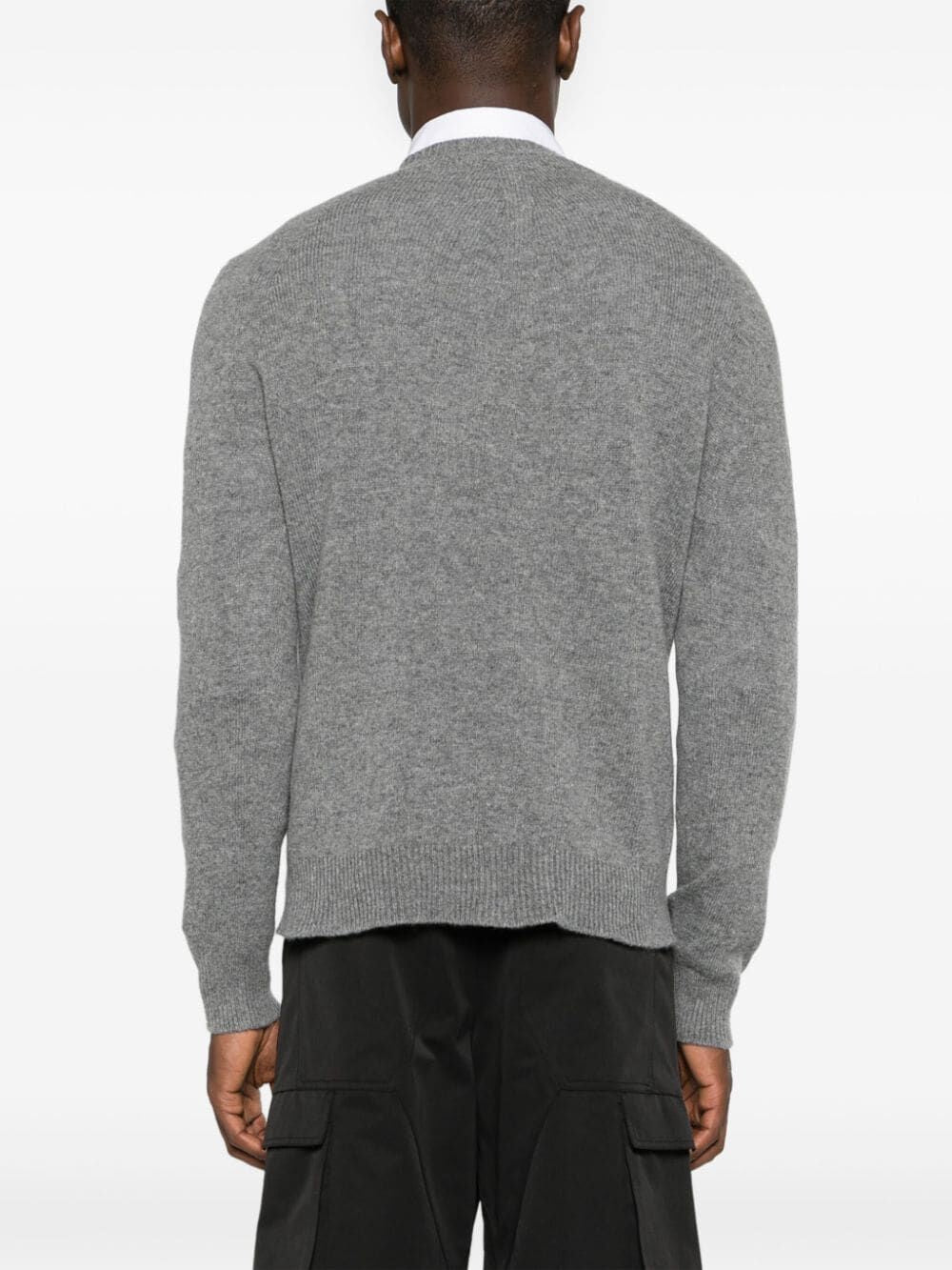 JIL SANDER Seamless Merino Wool & Cashmere Jumper