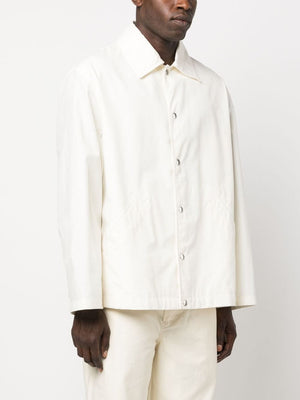 JIL SANDER Beige Jacket for Men - 23FW Collection