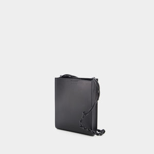 JIL SANDER Luxurious Black Crossbody Bag - SS24 Collection