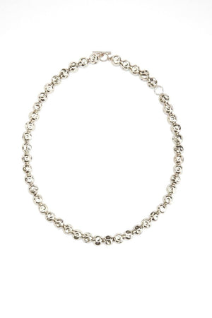 JIL SANDER Sleek Silver Chain Necklace for Men - SS23 Collection