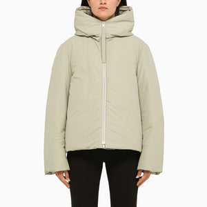 JIL SANDER Storm-Coloured Nylon Down Jacket for Women