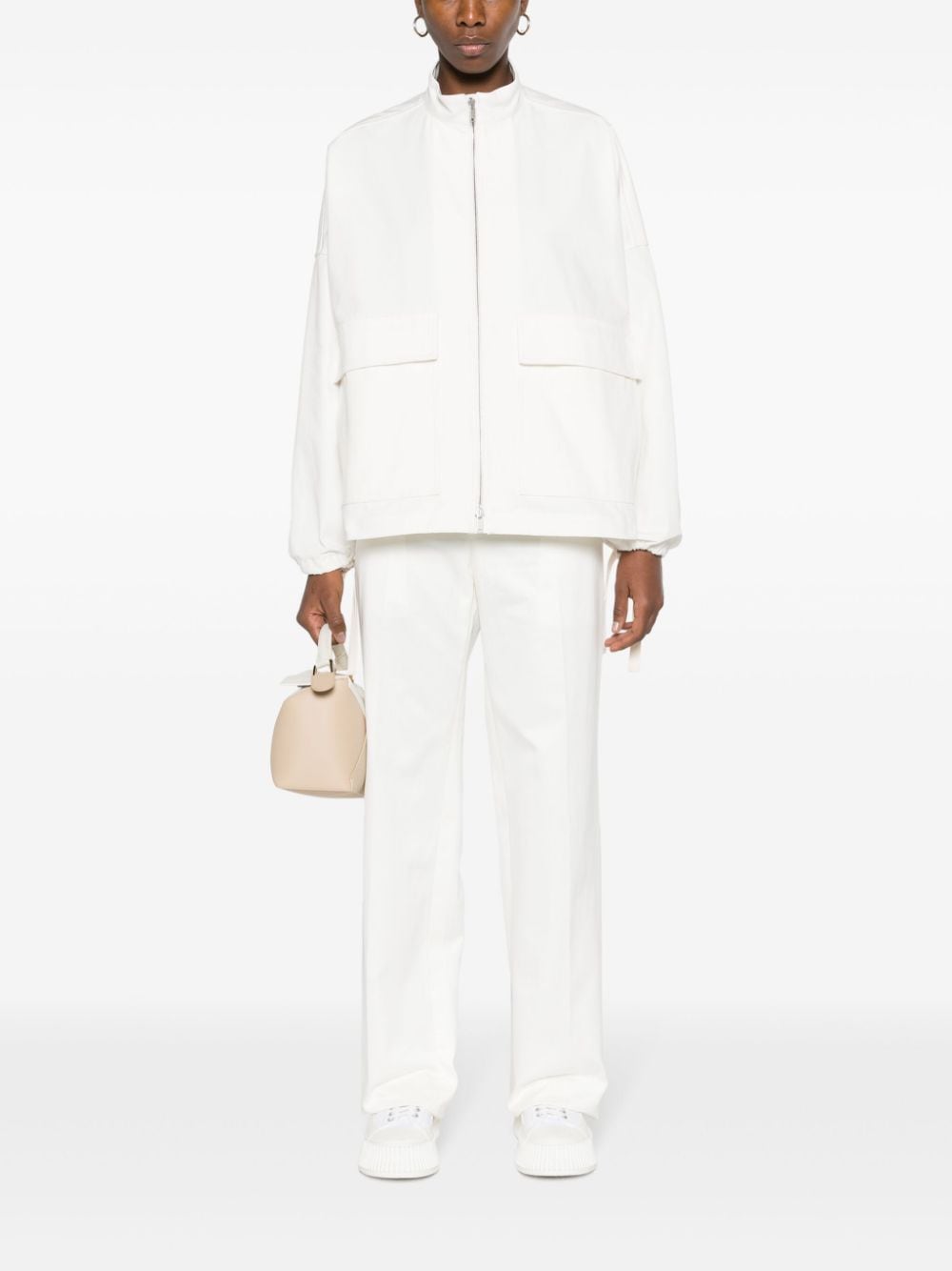 JIL SANDER White 24SS Women's Outer Jacket