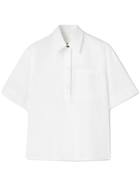 JIL SANDER New Fashion Item for Women: White Tunic Top for 2024 Season