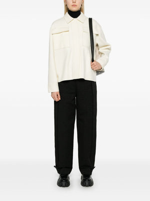 JIL SANDER Natural Cloth Jacket for Women - Fall/Winter 2024