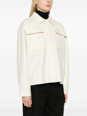 JIL SANDER Natural Cloth Jacket for Women - Fall/Winter 2024