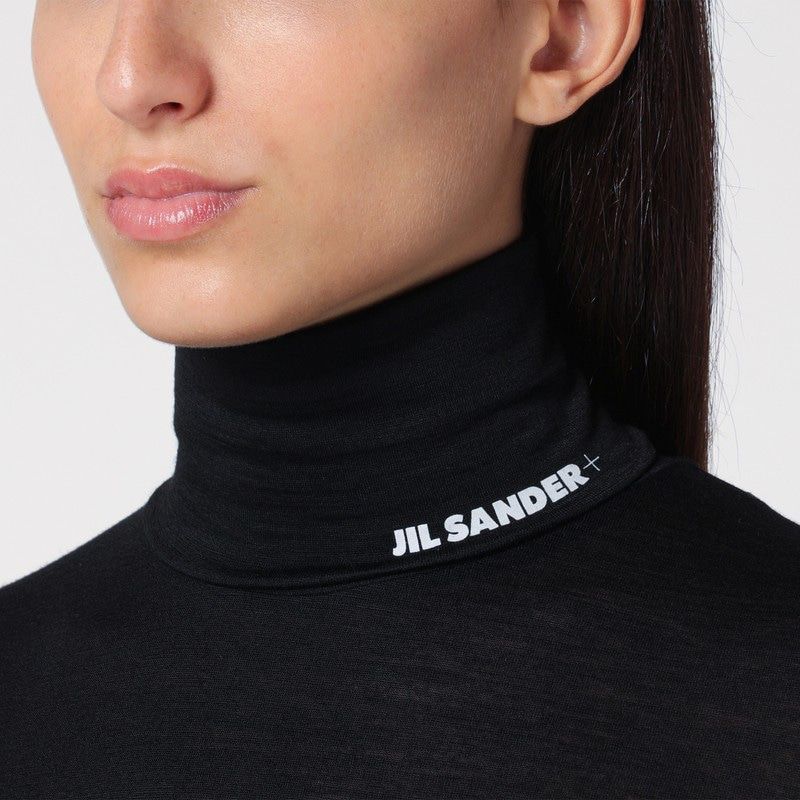 JIL SANDER Wool-Blend Turtleneck Sweater for Women - FW24