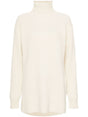 JIL SANDER High Neck Ribbed Wool Sweater for Women