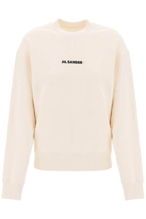 JIL SANDER Oversized Logo Print Sweatshirt