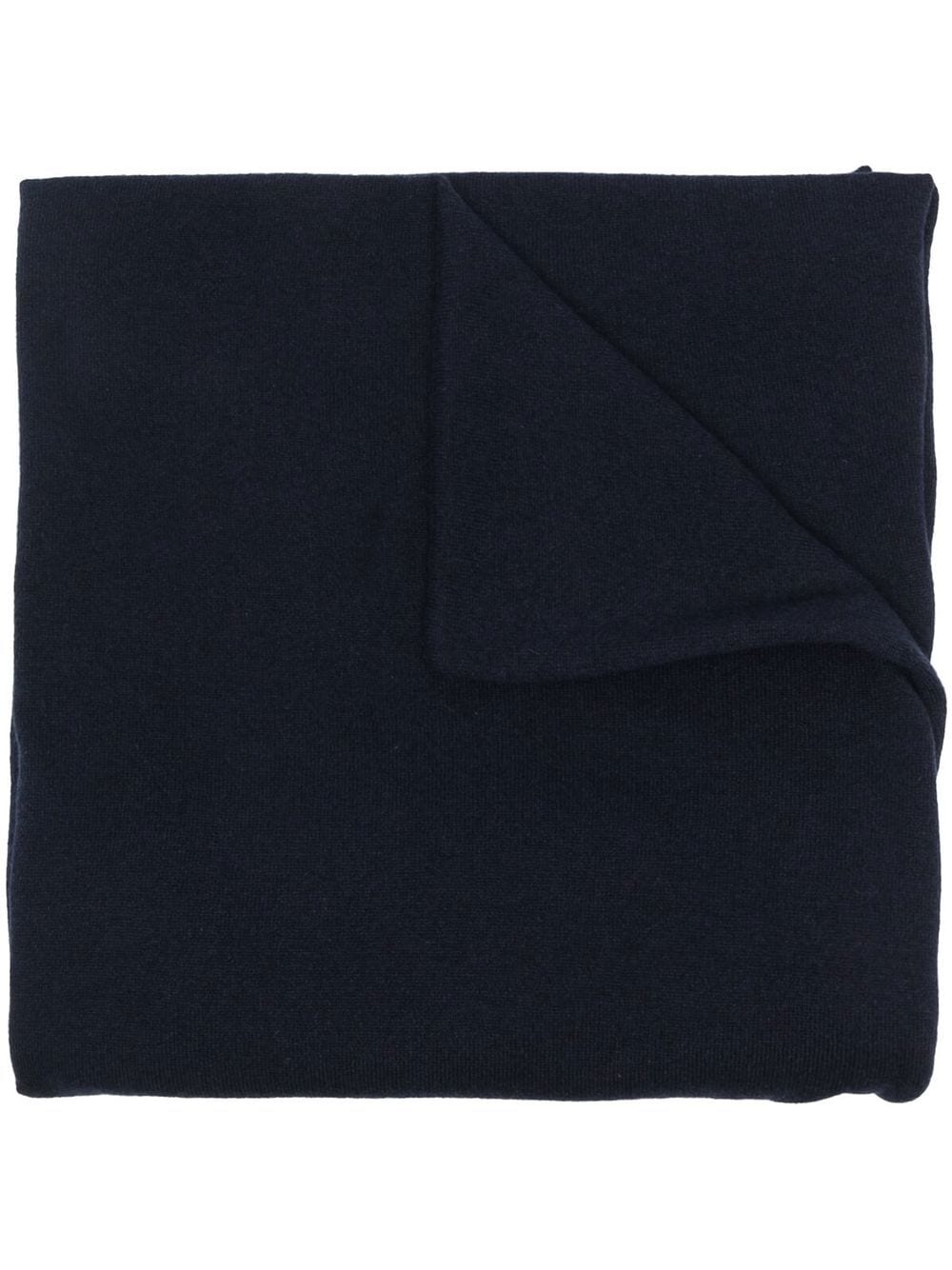 Cashmere Scarf for Women from JIL SANDER FW23 Collection in Navy