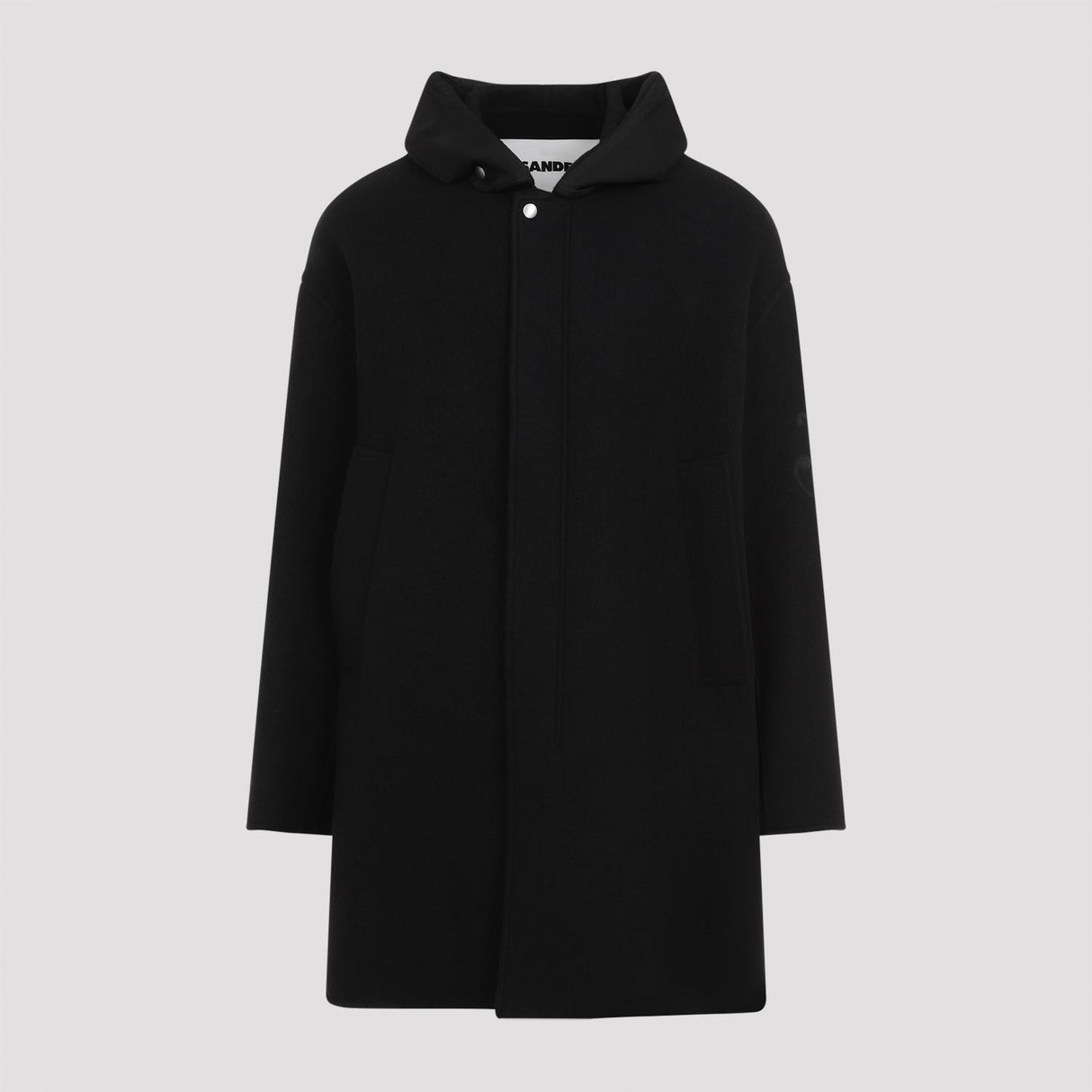 JIL SANDER Men's Virgin Wool Parka Jacket